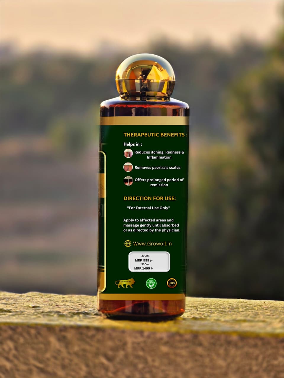 YUFI Herbal Psoriasis -Clearing Oil